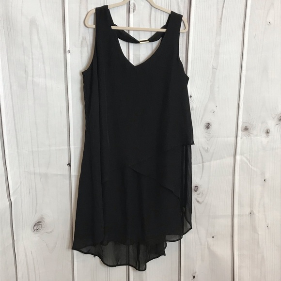 Asymmetrical Shift Dress by Love Squared - Picture 2 of 5